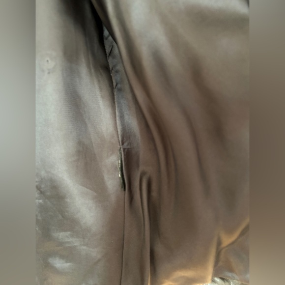 All Saints Cargo Distressed Leather Biker Jacket - Picture 10 of 11